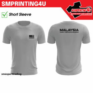 SZAM SM202 Navy Style T-Shirt Inner Loreng Microfiber Tanah Tumpah Darahku Light Grey