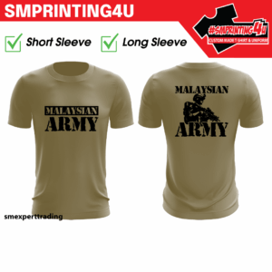 SZAM SM210 Army Style T-Shirt Malaysian Army Inner Loreng Microfiber