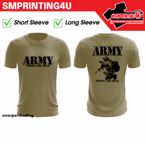 SZAM SM213 Army Style T-Shirt Gagah Setia Inner Loreng Microfiber